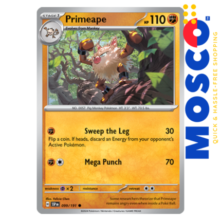 Primeape - 099/191 Surging Sparks | Pokemon TCG