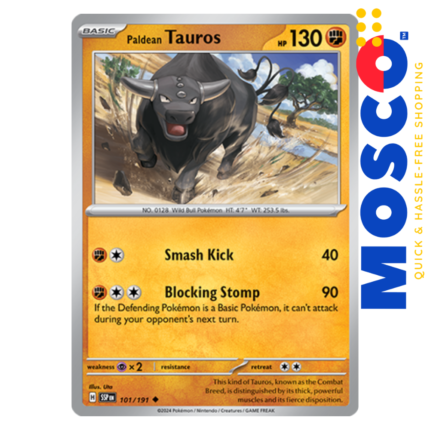 Paldean Tauros - 101/191 Surging Sparks | Pokemon TCG
