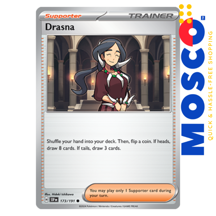Drasna - 173/191 Surging Sparks Supporter | Pokemon TCG - Image 1