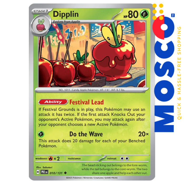 Dipplin - 010/131 Prismatic Evolutions | Pokemon TCG - Image 1