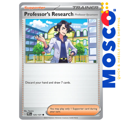 Professor's Research (Sycamore) - 125/131 Prismatic Evolutions | Pokemon TCG