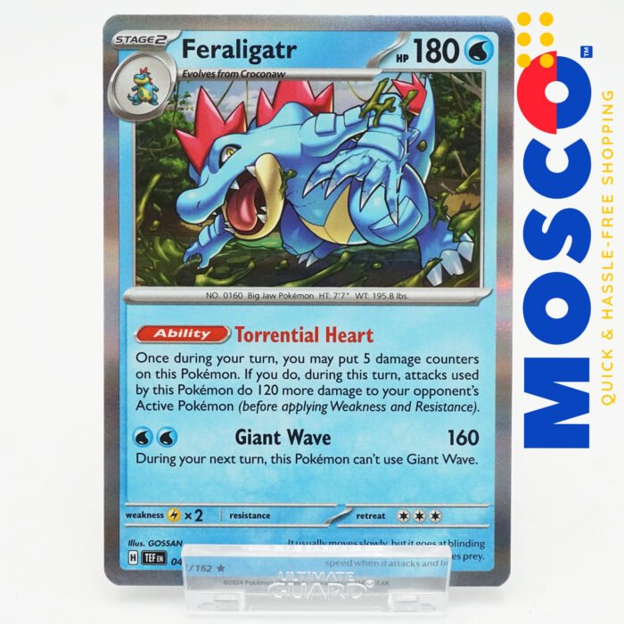 Feraligatr - 041/162 - Holo Rare Scarlet & Violet: Temporal Forces | Pokemon TCG - Image 1