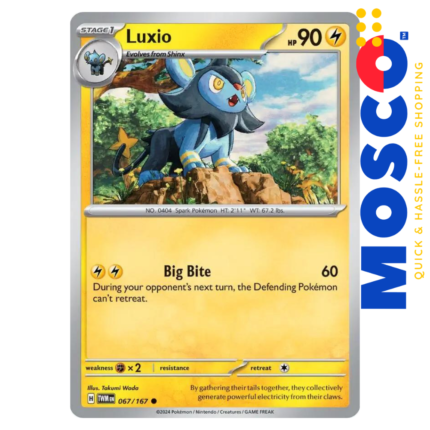 Luxio - 067/167 Common Twilight Masquerade | Pokemon TCG