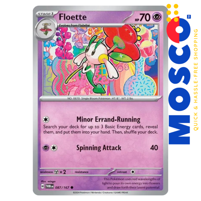 Floette - 087/167 Common Twilight Masquerade | Pokemon TCG - Image 1