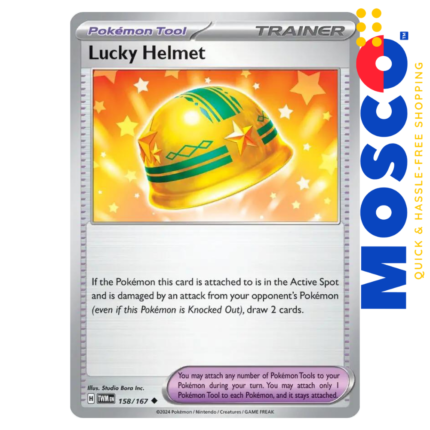 Lucky Helmet - 158/167 Uncommon Twilight Masquerade | Pokemon TCG