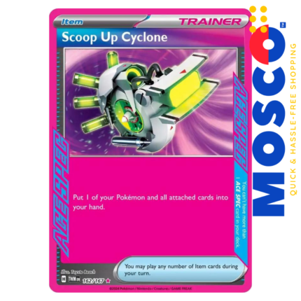 Scoop Up Cyclone - 162/167 ACE SPEC Rare Twilight Masquerade | Pokemon TCG