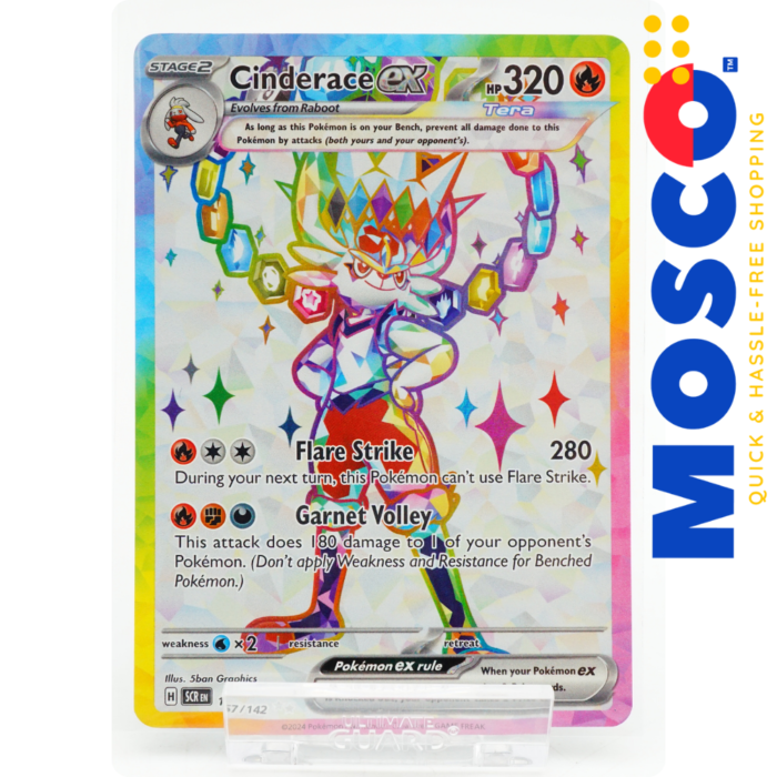 Cinderace ex - 157/142 Ultra Rare Stellar Crown | Pokemon TCG - Image 1