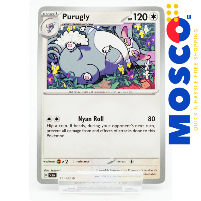 Purugly - 117/142 Common Stellar Crown | Pokemon TCG - Image 1