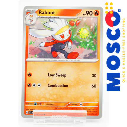 Raboot - 027/142 Common Stellar Crown | Pokemon TCG