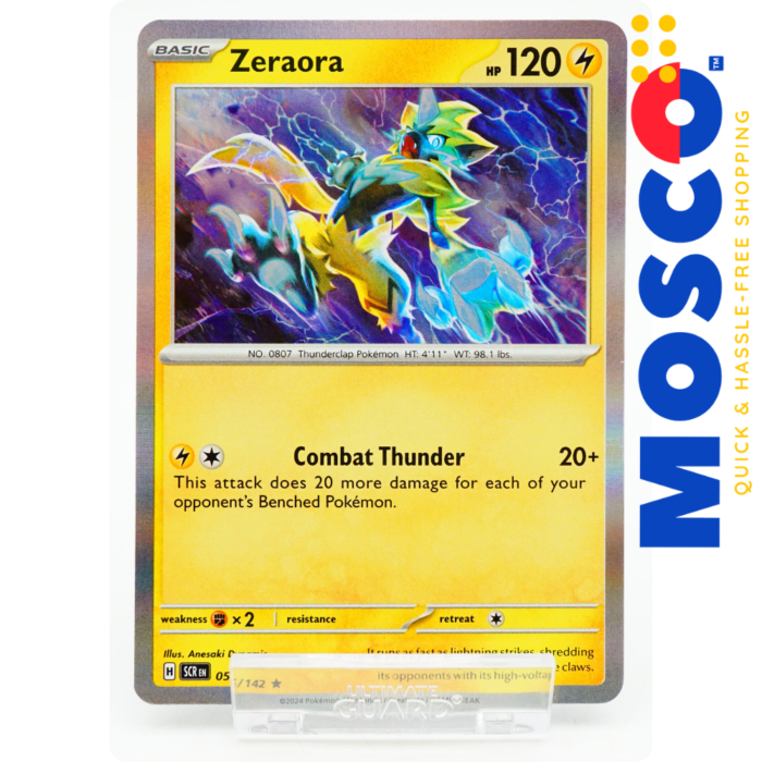 Zeraora - 055/142 Rare Stellar Crown | Pokemon TCG - Image 1