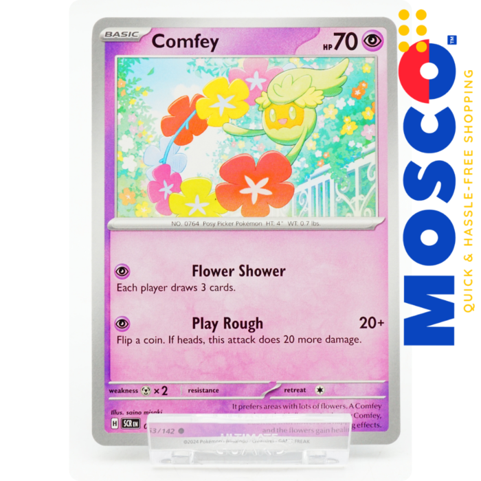 Comfey - 063/142 Common Stellar Crown | Pokemon TCG - Image 1