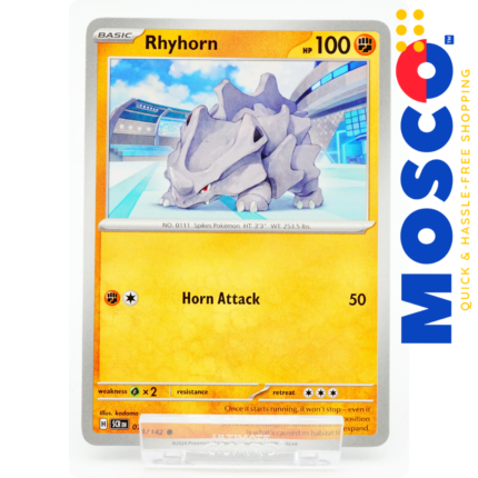 Rhyhorn - 074/142 Common Stellar Crown | Pokemon TCG