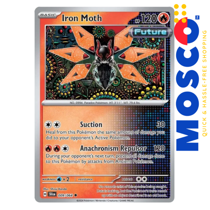 Iron Moth - 009/064 Uncommon Shrouded Fable | Pokemon TCG - Image 1