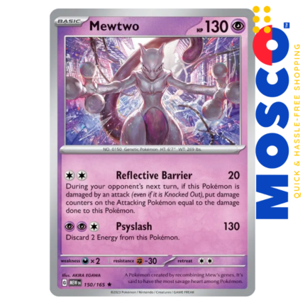 Mewtwo - 150/165 Rare Pokemon 151 | Pokemon TCG