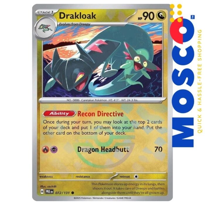 Drakloak - 072/131 Poke Ball Holo Prismatic Evolutions | Pokemon TCG - Image 1