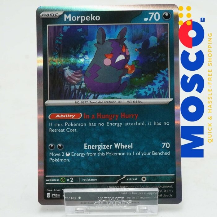Morpeko - 121/182 - Holo Rare | Paradox Rift | Pokemon TCG - Image 1