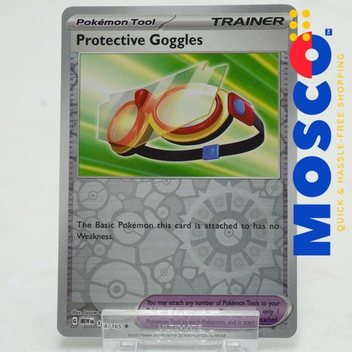 Protective Goggles - 164/165 - Uncommon Scarlet & Violet 151 | Tool Cards Pokemon TCG - Image 1