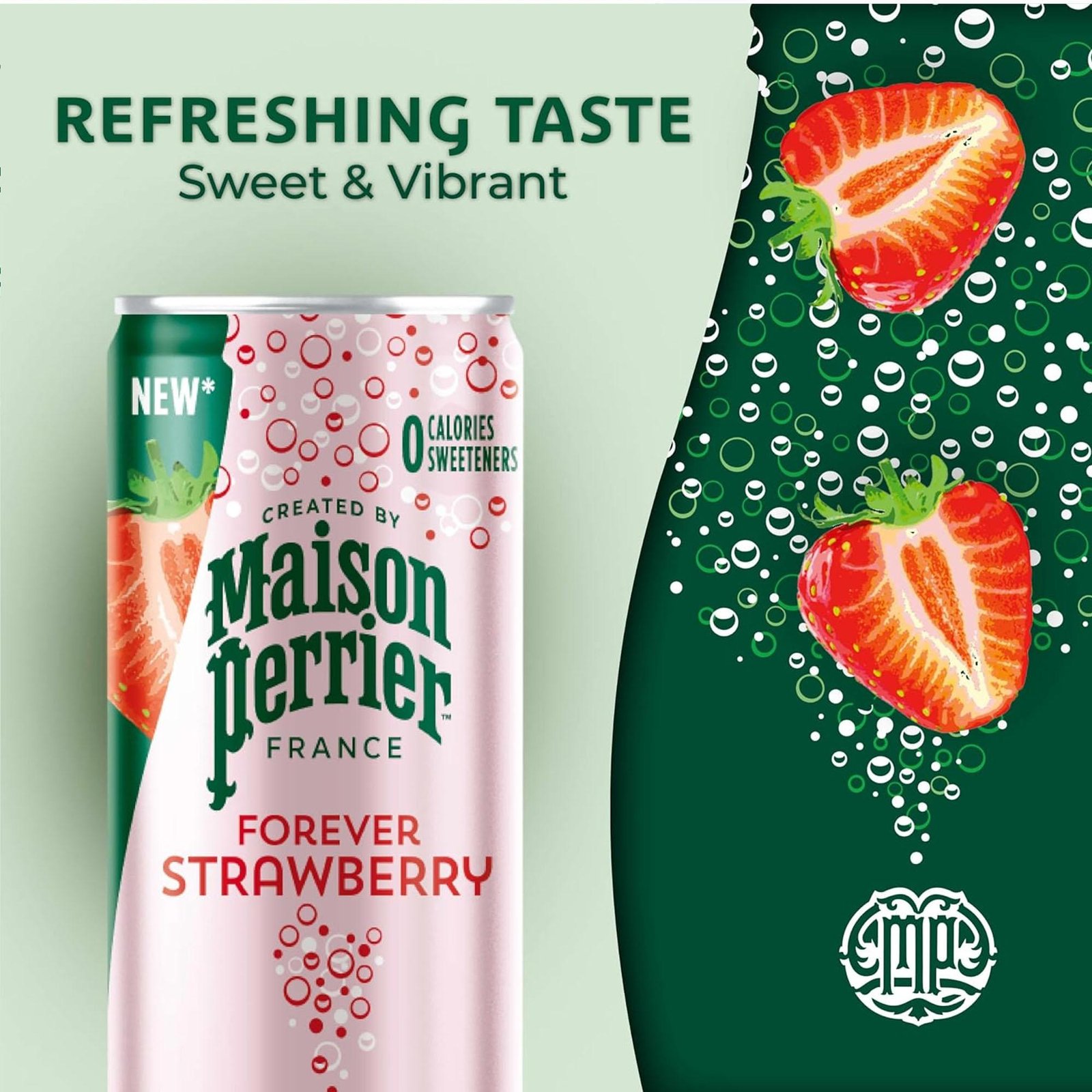 ginee_20250316233827762_7625640545.jpeg Maison Perrier Forever Strawberry Flavored Sparkling Water 10/250ml - Image 2