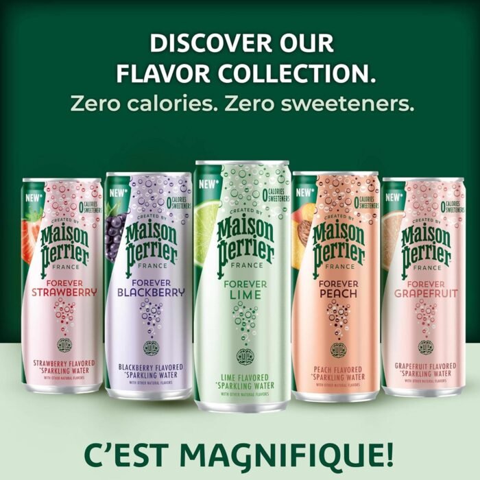 Maison Perrier Forever Strawberry Flavored Sparkling Water 10/250ml - Image 8