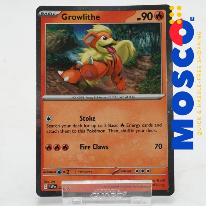 Growlithe - 024 - SV: Scarlet & Violet Promo | Pokemon TCG - Image 1