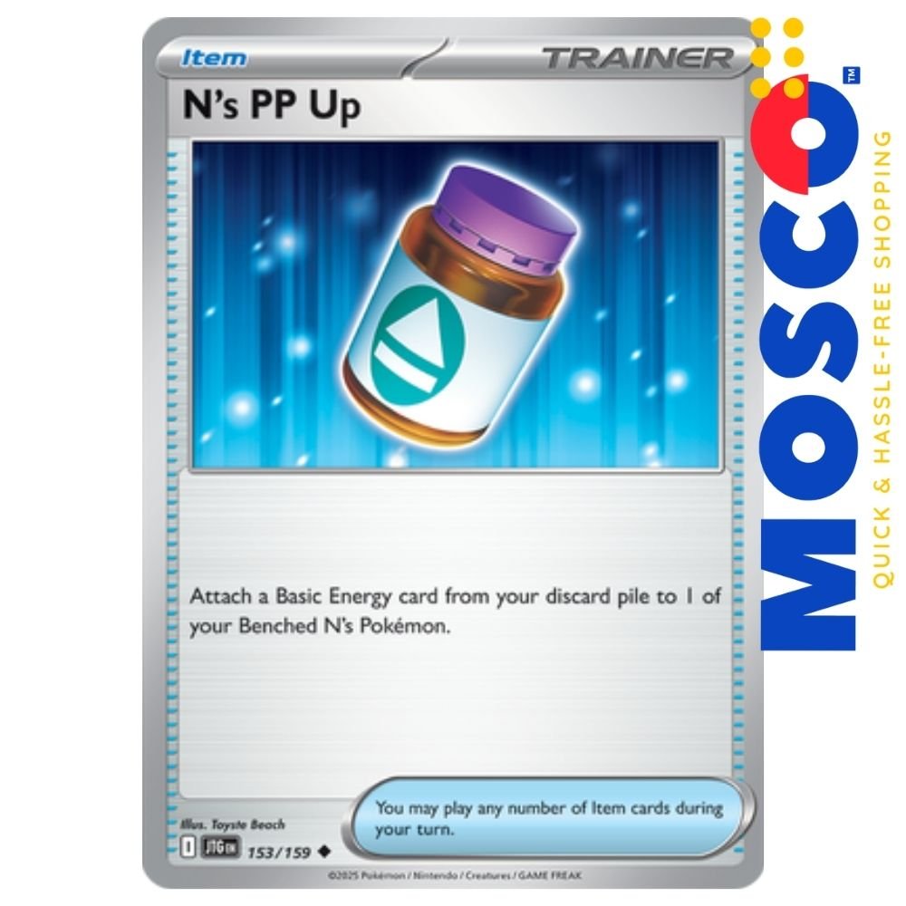 ginee_20250329145013068_1196517840.jpg N's PP Up - 153/159 Journey Together | Pokemon TCG - Image 1