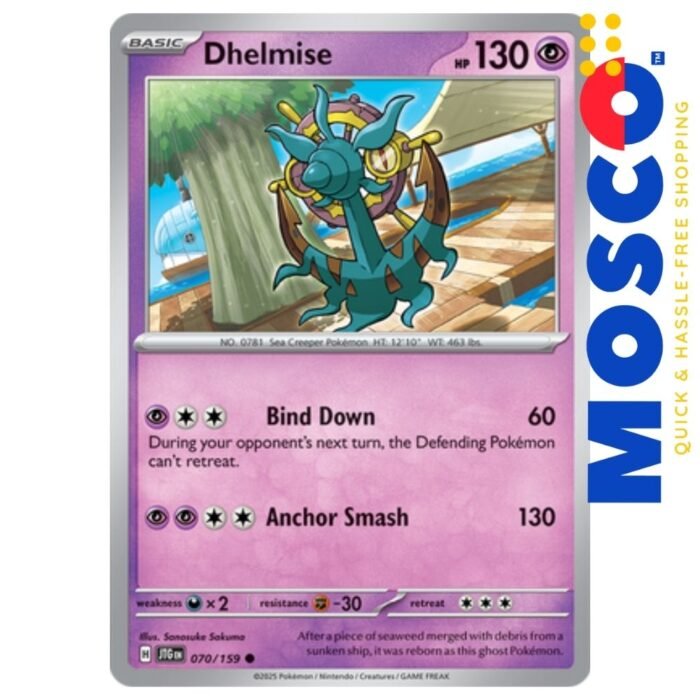 Dhelmise - 070/159 Journey Together | Pokemon TCG - Image 1
