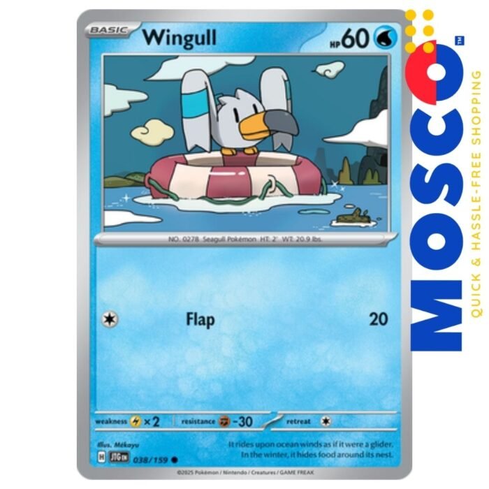 Wingull - 038/159 Journey Together | Pokemon TCG - Image 1