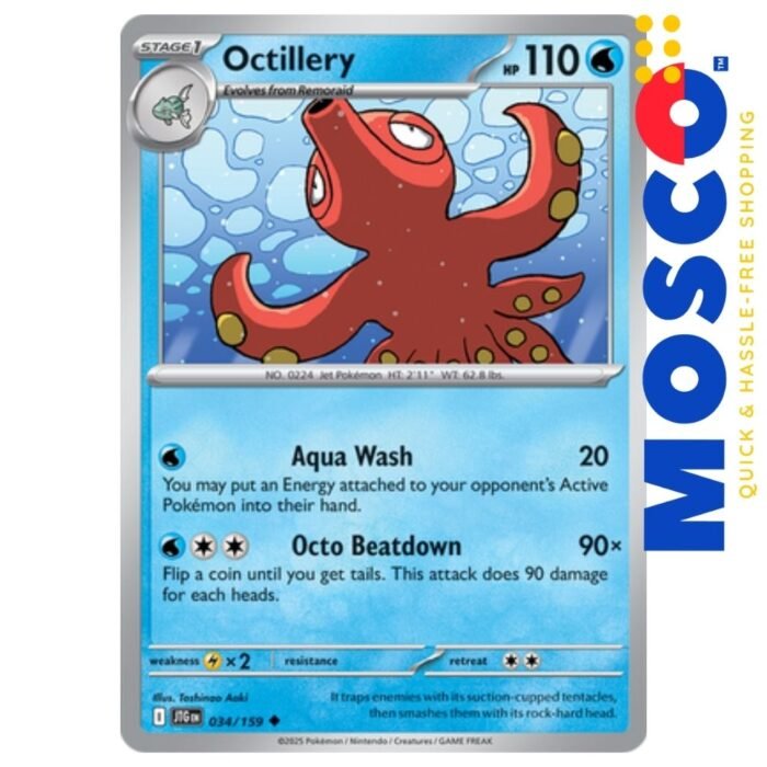 Octillery - 034/159 Journey Together | Pokemon TCG - Image 1