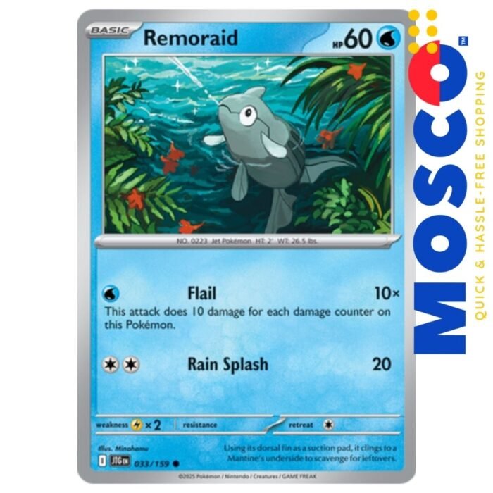 Remoraid - 033/159 Journey Together | Pokemon TCG - Image 1