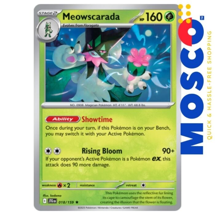 Meowscarada - 018/159 Journey Together | Pokemon TCG - Image 1