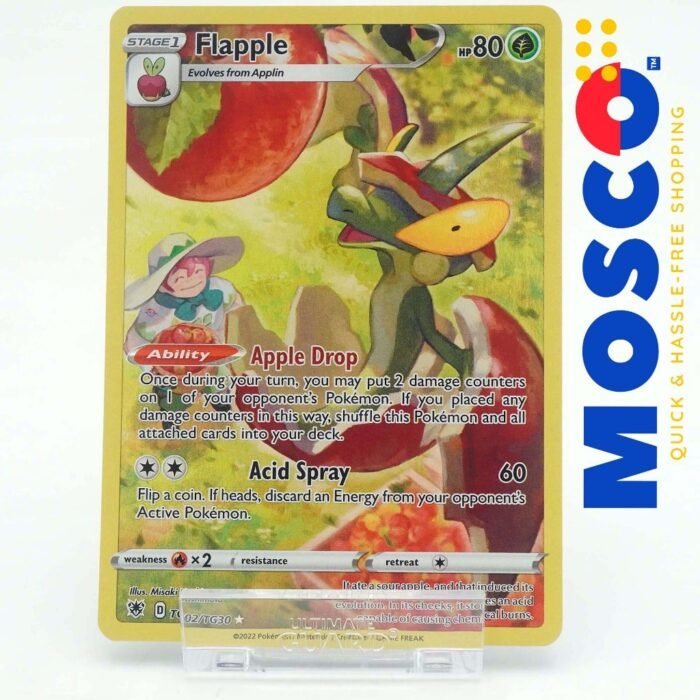 Flapple - TG02/TG30 - Holo Rare Sword & Shield: Astral Radiance | Pokemon TCG - Image 1