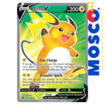 Raichu V - 158/172 - Full Art Ultra Rare Brilliant Stars | Pokemon TCG