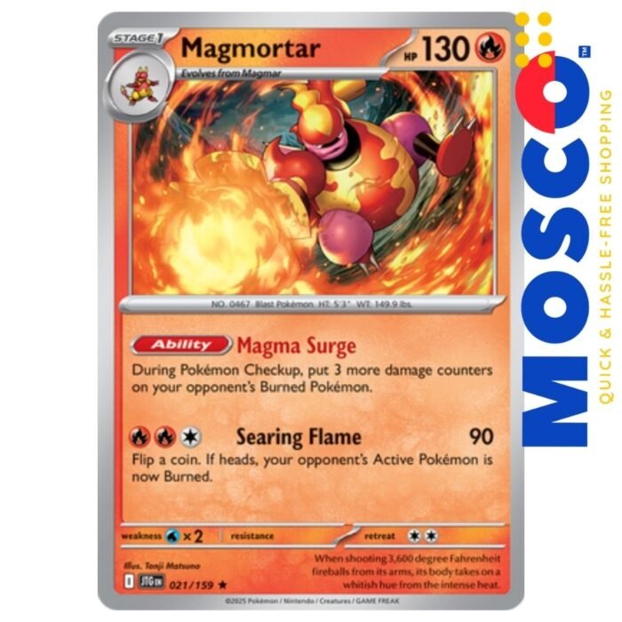 Magmortar - 021/159 Journey Together | Pokemon TCG - Image 1