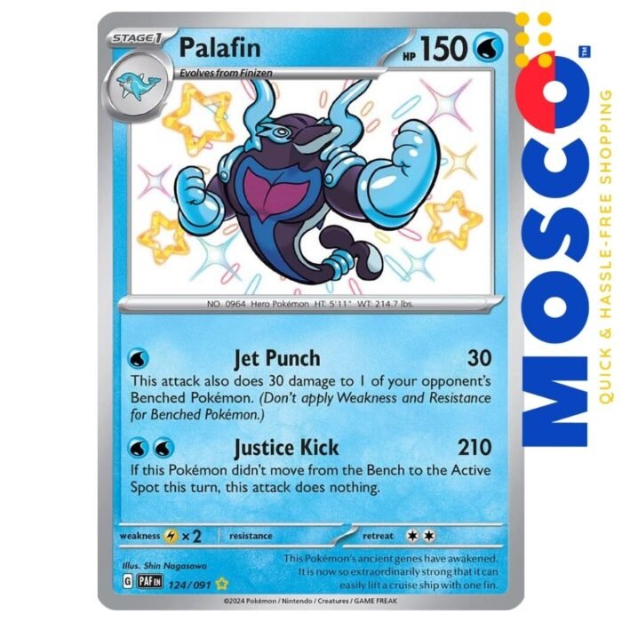 Palafin - 124/091 Paldean Fates | Pokemon TCG - Image 1