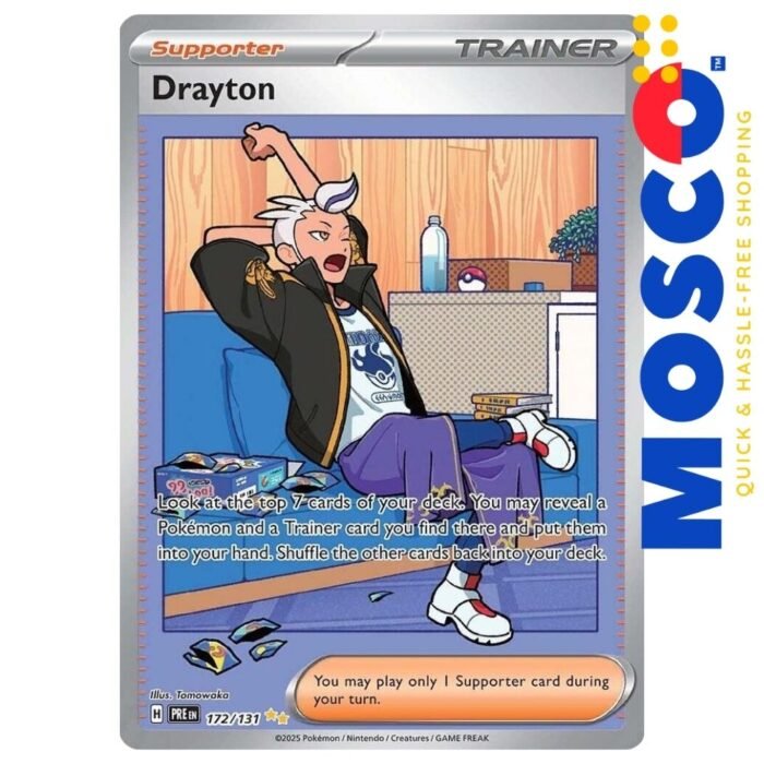 Drayton - 172/131 Prismatic Evolutions | Pokemon TCG - Image 1