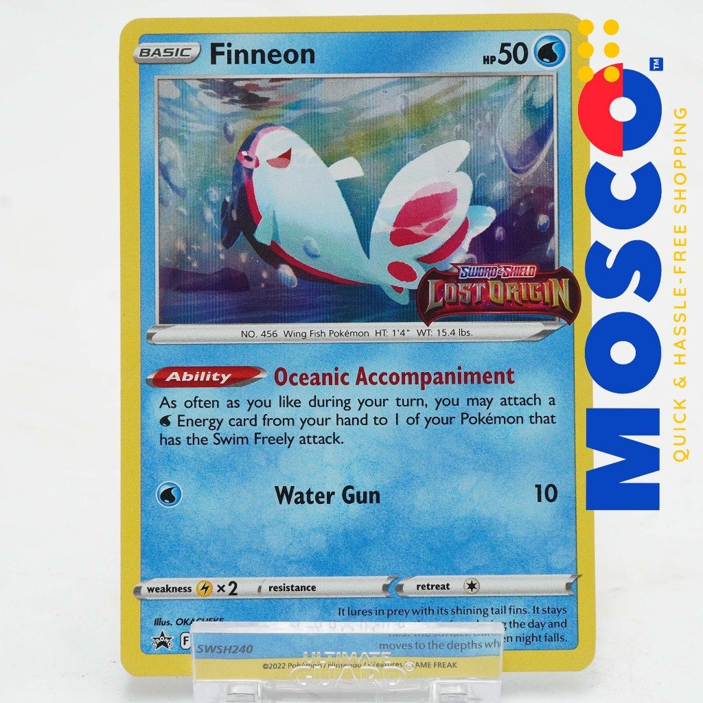 Pokemon - Carta Comfey SWSH242 Holo Rare - Prerelease Promo Timbrata - Origine Perduta - 2