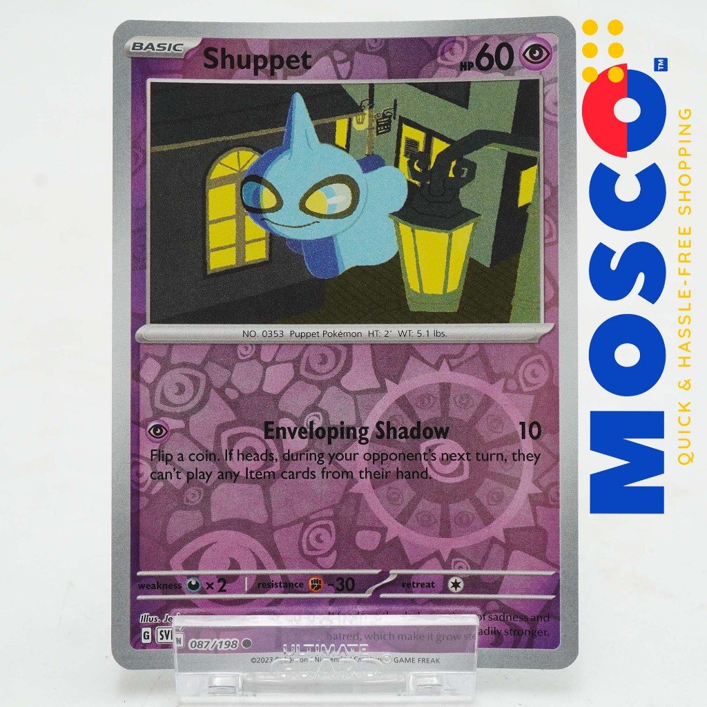 ginee_20250411182315708_1993144591.jpeg Shuppet - 087/198 - Common | Pokemon TCG - Image 1