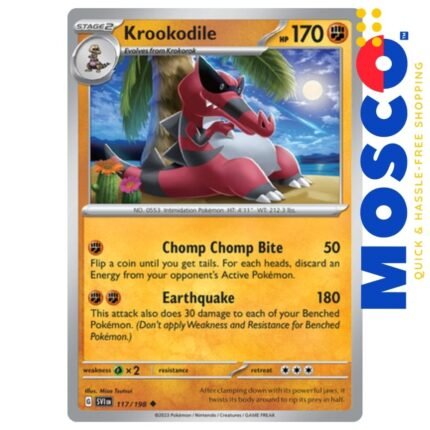 Krookodile - 117/198 Scarlet & Violet (Base) | Pokemon TCG