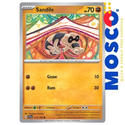 Sandile - 115/198 Scarlet & Violet (Base) | Pokemon TCG