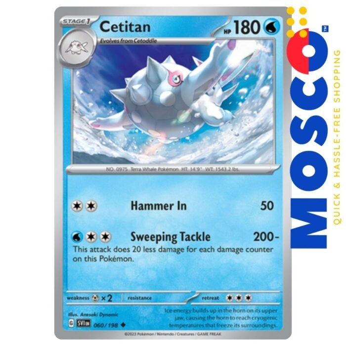 Cetitan - 060/198 Scarlet & Violet (Base) | Pokemon TCG - Image 1