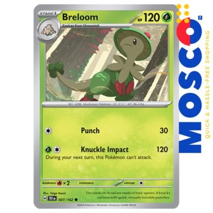 Breloom - 007/162 Temporal Forces | Pokemon TCG