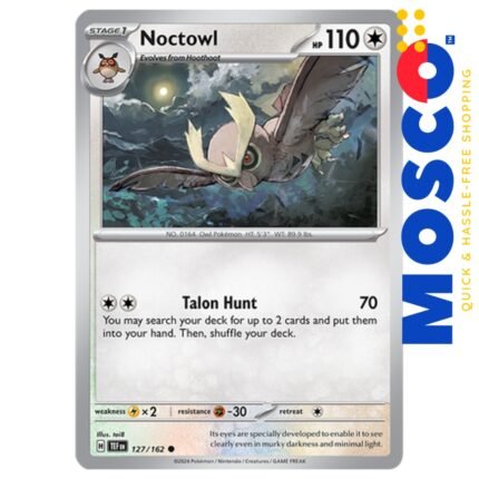 Noctowl - 127/162 Temporal Forces | Pokemon TCG