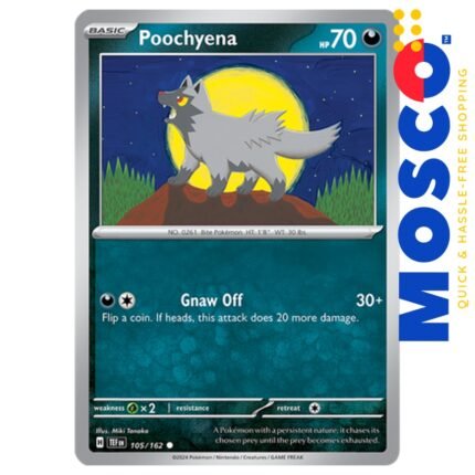 Poochyena - 105/162 Temporal Forces | Pokemon TCG