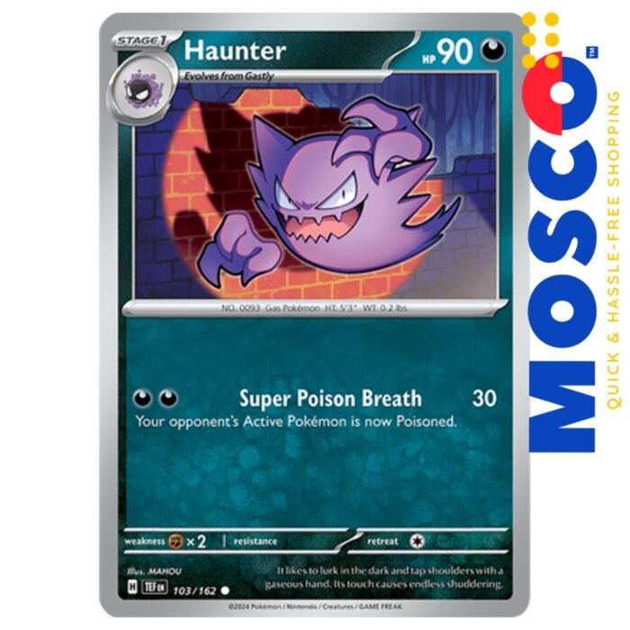 Haunter - 103/162 Temporal Forces | Pokemon TCG - Image 1