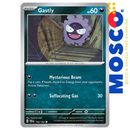 Gastly - 102/162 Temporal Forces | Pokemon TCG
