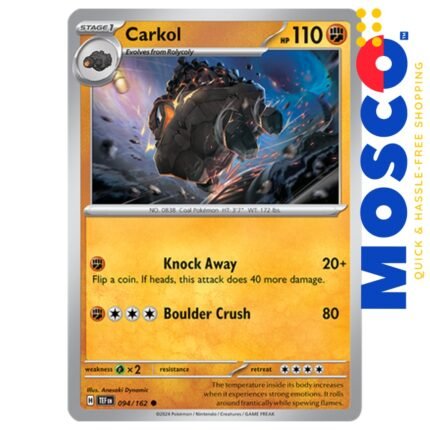Carkol - 094/162 Temporal Forces | Pokemon TCG