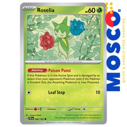 Roselia - 008/162 Temporal Forces | Pokemon TCG