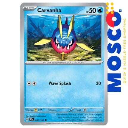 Carvanha - 042/162 Temporal Forces | Pokemon TCG