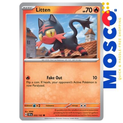 Litten - 032/162 Temporal Forces | Pokemon TCG