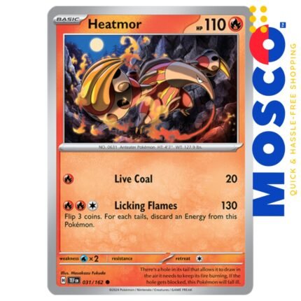 Heatmor - 031/162 Temporal Forces | Pokemon TCG